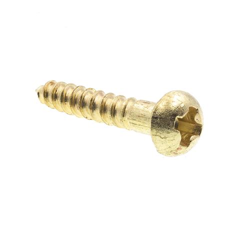 9206853 Wood Screws Round Head Phillips Drive 2 X 12 In Solid