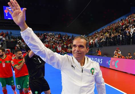 Can Futsal Le S Lectionneur Du Maroc D Voile Son Secret