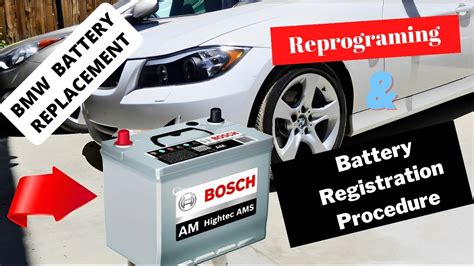 Bmw Battery Replacement Reprograming Battery Registration Procedure