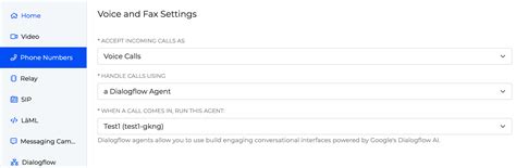 Integrating With Dialogflow Agents Signalwire Developer Portal