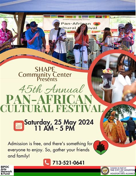 SHAPE’s 45th Annual Pan-African Cultural Festival – Dance Source Houston