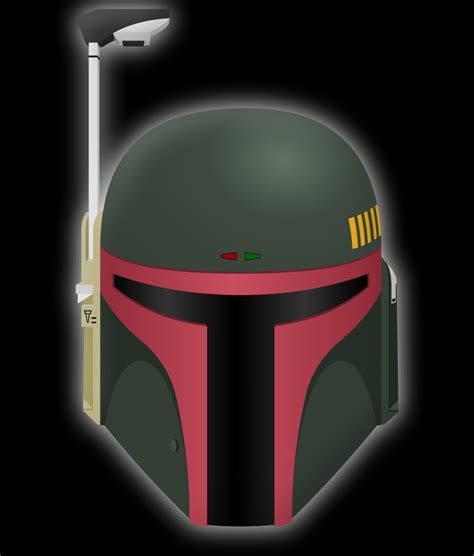 Boba Fett Helmet Art