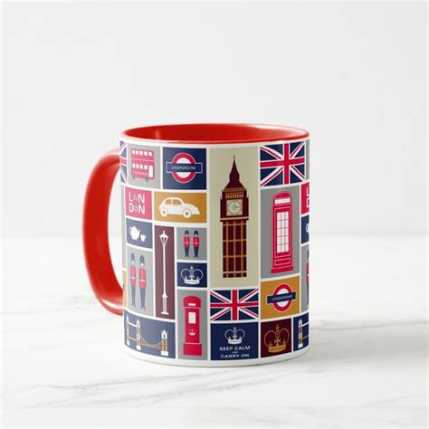 London Themed Mug | Zazzle | Mugs, London, Mug cup