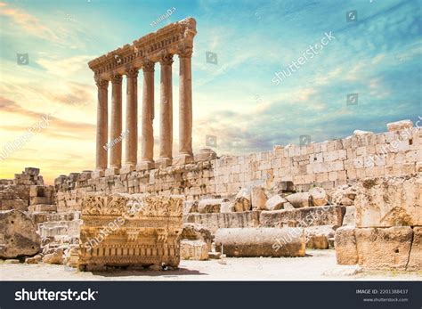 1,889 Temple Of Jupiter Baalbek Stock Photos, Images & Photography ...