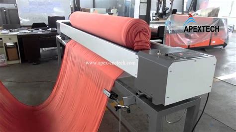 Apex Cnc Tech China Fabric Laser Cutting Machine With Auto Feeding