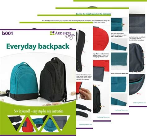 Backpack Pattern In 2 Sizes Sew Modern Bags
