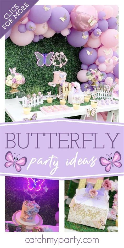 Butterfly Theme Birthday Elizabeths Butterfly World Catch My