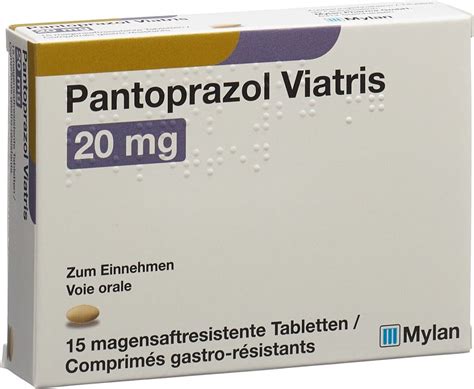 Pantoprazol Viatris Filmtabletten 20mg 15 Stück in der Adler Apotheke