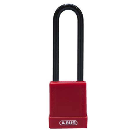 ABUS 76 40 Safety Lock Hangschloss hoher Stahlbügel Kunststoffüberzug