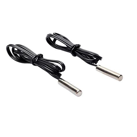 Buy UEB 2 X NTC 10KOhm Thermistor Temperature Sensor Cylinder Probe