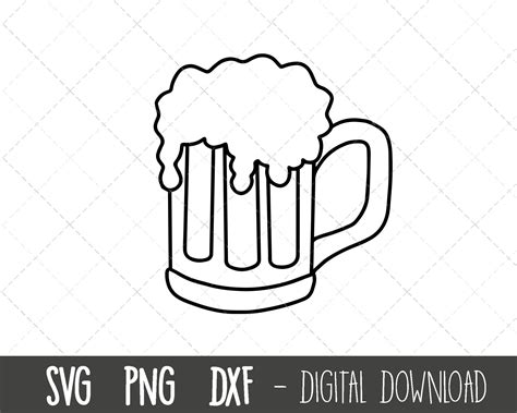 Beer Svg Beer Stein Svg Beer Glass Svg Beer Clip Art Beer Cheers