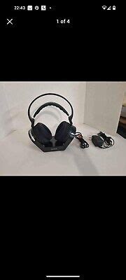 Sony MDR RF925R Headband Wireless Headphones Black EBay