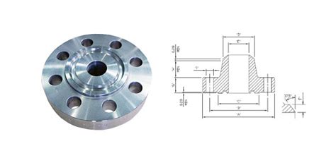 ANSI B16 5 ASME B16 47 Ring Type Joint Flange Supplier Manufacturer