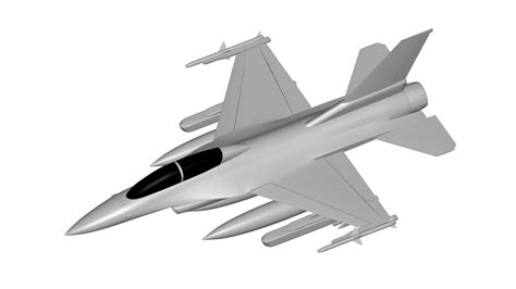 F 16 Fighting Falcon 3d Model Cgtrader