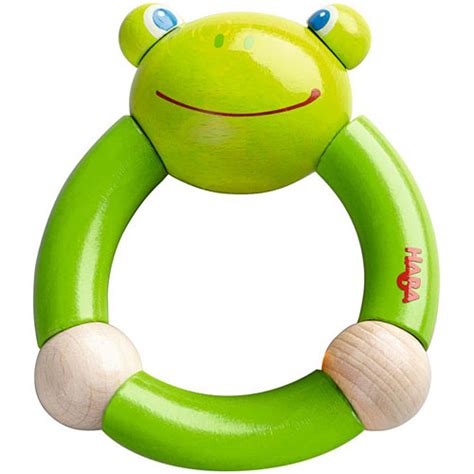 Croaking Frog Clutching Toy Haba