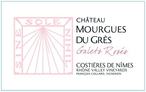 Chateau Mourgues Du Gres Costieres De Nimes Galets Rouge 2021 Wine