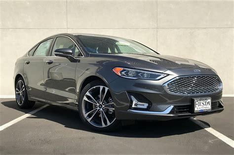 New 2020 Ford Fusion Titanium FWD 4D Sedan