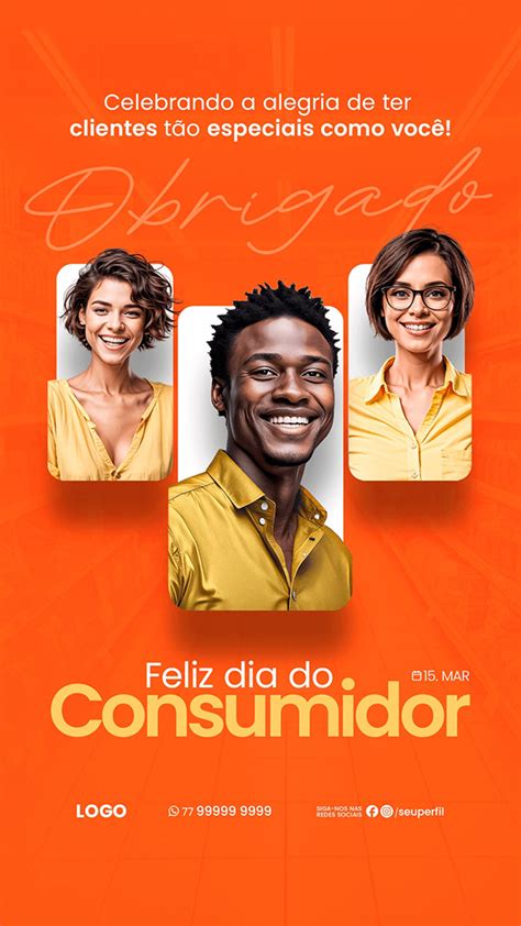 Dia Do Consumidor Consumer Day Behance