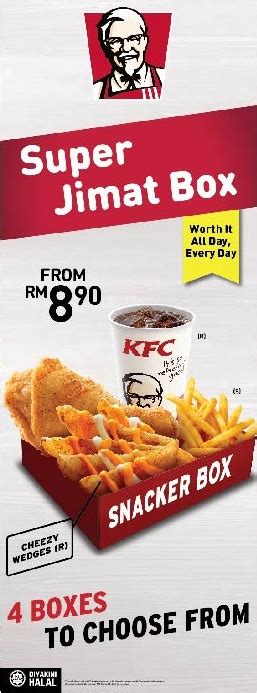 Super Jimat Kfc Menu Malaysia 2020 Kfc Super Jimat Box Start From Rm8