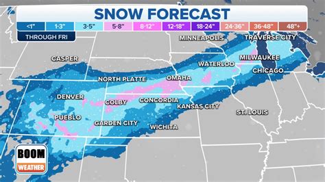 Blizzard Expected As Winter Storms Blanket Rockies Plains Upper