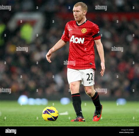 Paul Scholes Manchester United Fc Manchester United Fc Old Trafford