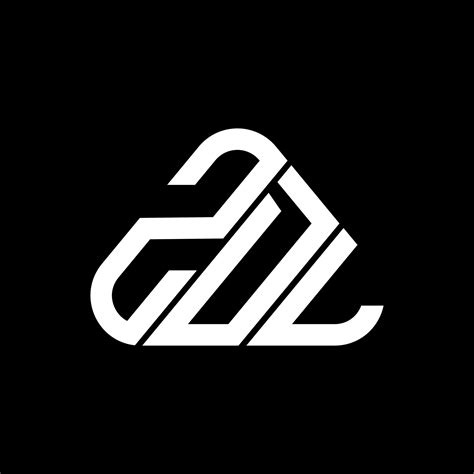 Zdl Letter Logo Creative Design With Vector Graphic Zdl Simple And