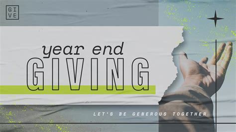 Ministry Graphics Year End Giving Church Visuals