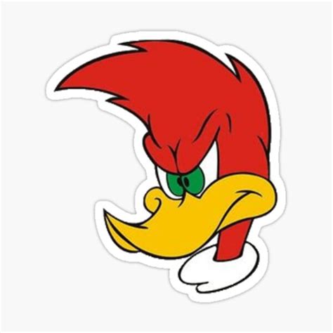 Woody Woodpecker Sticker For Sale By Harbalak Redbubble