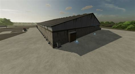 Fs Bale Storage With Shredder V Placeable Objects Mod F R