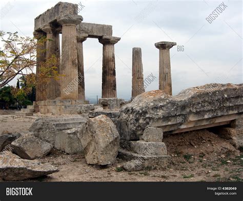 Corinth Ruins Image & Photo (Free Trial) | Bigstock