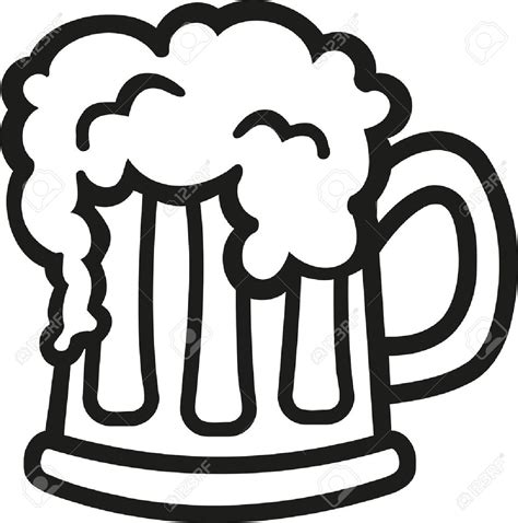 Black And White Beer Mug Clipart 10 Free Cliparts Download Images On