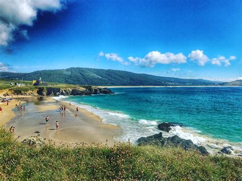 Playa De O Vilar Covas Ferrol Beach Outdoor Galicia