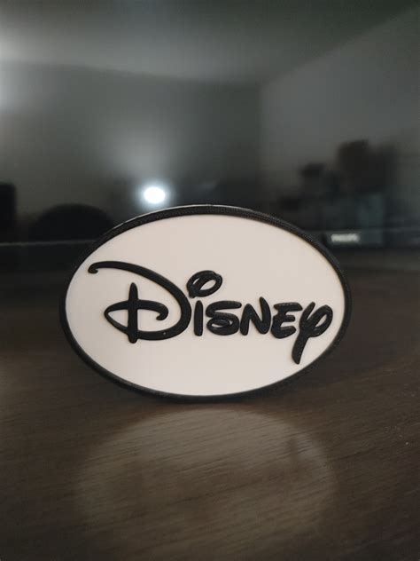 Disney Logo 3D Printed