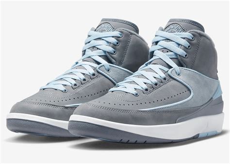 Air Jordan 2 Retro Cool Grey Ice Blue White Fb8871 041 Air Jordan Ii