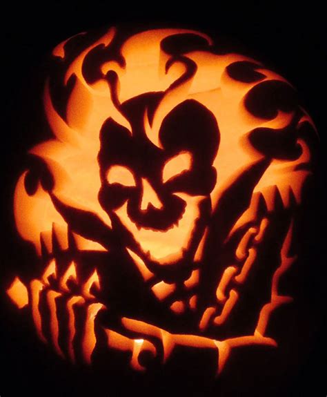 Ghostrider Pumpkin Carving Designs Carving Designs Pumpkin Carving