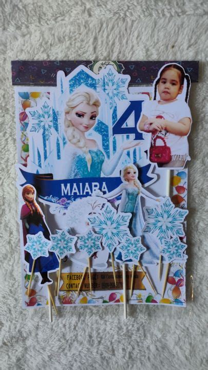 Frozen Customize Cake Topper And Cupcake Topper Lazada Ph