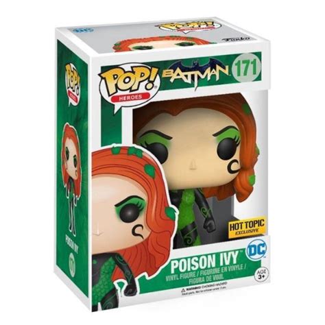 Funko Pop Heroes Poison Ivy 171 Exclusivo Original Colecionavel Moça