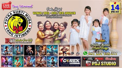 LIVE STREAMING SINGA DANGDUT PUTRA SURTI MUDA Hajat Bpk Warman