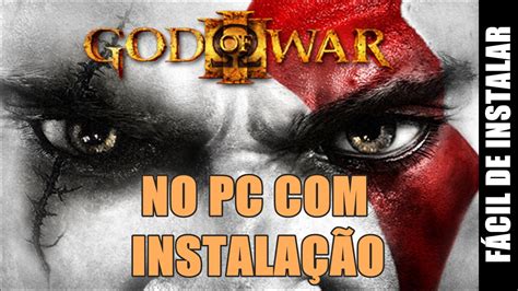 God Of War No PC Como Baixar E Instalar TESTE YouTube