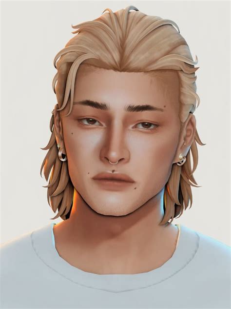 Cullen Simsaula In 2024 Sims Hair Sims 4 Hair Male Sims 4 Tattoos