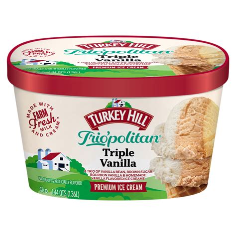 Save On Turkey Hill Trio Politan Premium Ice Cream Triple Vanilla Order