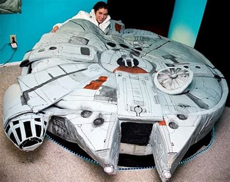 Conoce Las 21 Camas Mas Originales Del Mundo 0 Star Wars Bed Star