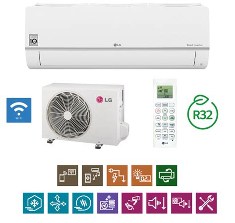 KLIMATYZATOR ŚCIENNY LG STANDARD PLUS 2 5 kW ZESTAW 3MB NA BALKON