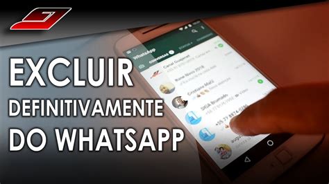 Como EXCLUIR CONTATOS Do WHATSAPP DEFINITIVAMENTE Guajenet YouTube