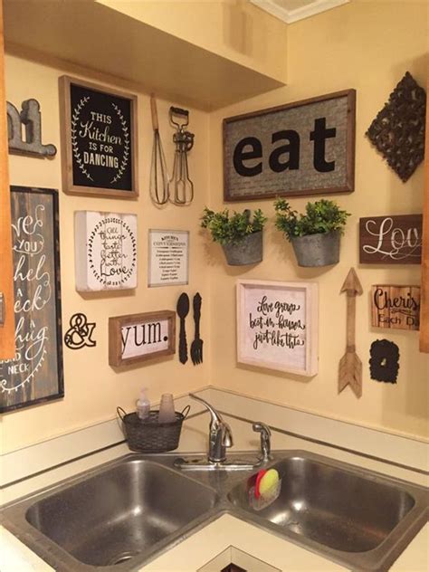 Ideas Para Decorar La Pared De La Cocina Country Kitchen Wall Decor