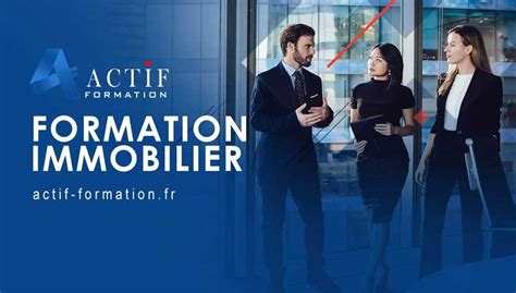 Agent Immobilier Formations Pour Professionnels ACTIFormation