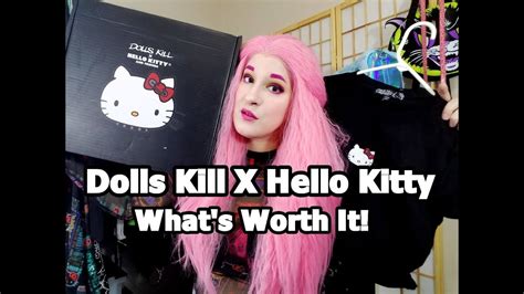 Dolls Kill X Hello Kitty Collection Haul And Review Youtube