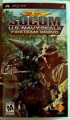 Socom Us Navy Seals Fireteam Bravo Sony Psp Ebay