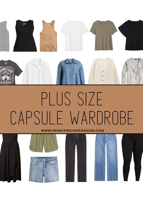 Timeless Plus Size Capsule Wardrobe Where To Shop Penny Pincher