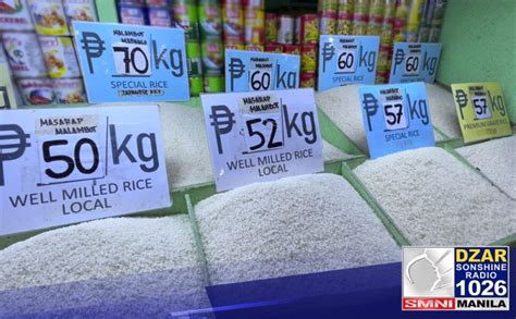 Presyo Ng Bigas At Iba Pa Bahagyang Tumaas Sa Unang Mga Araw Ng Abril